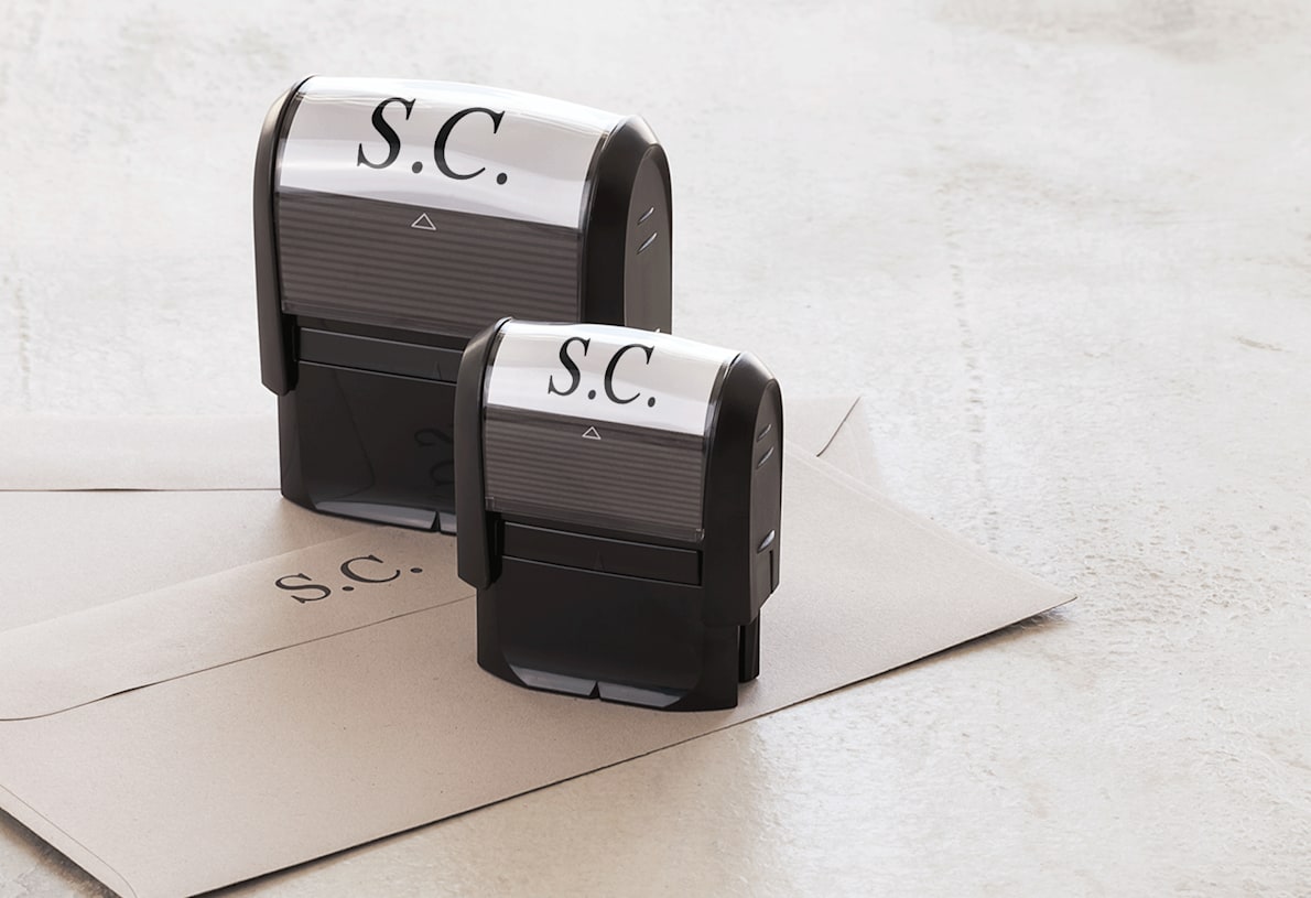 Custom Return Address, Self-Inking Stamps